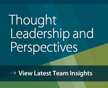 Thought Leadership and Perspectives